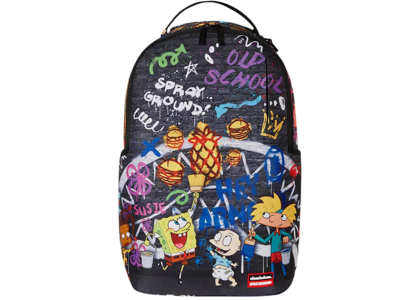Sprayground 90's Nick Toon Tag Takeover Backpack Multicolor