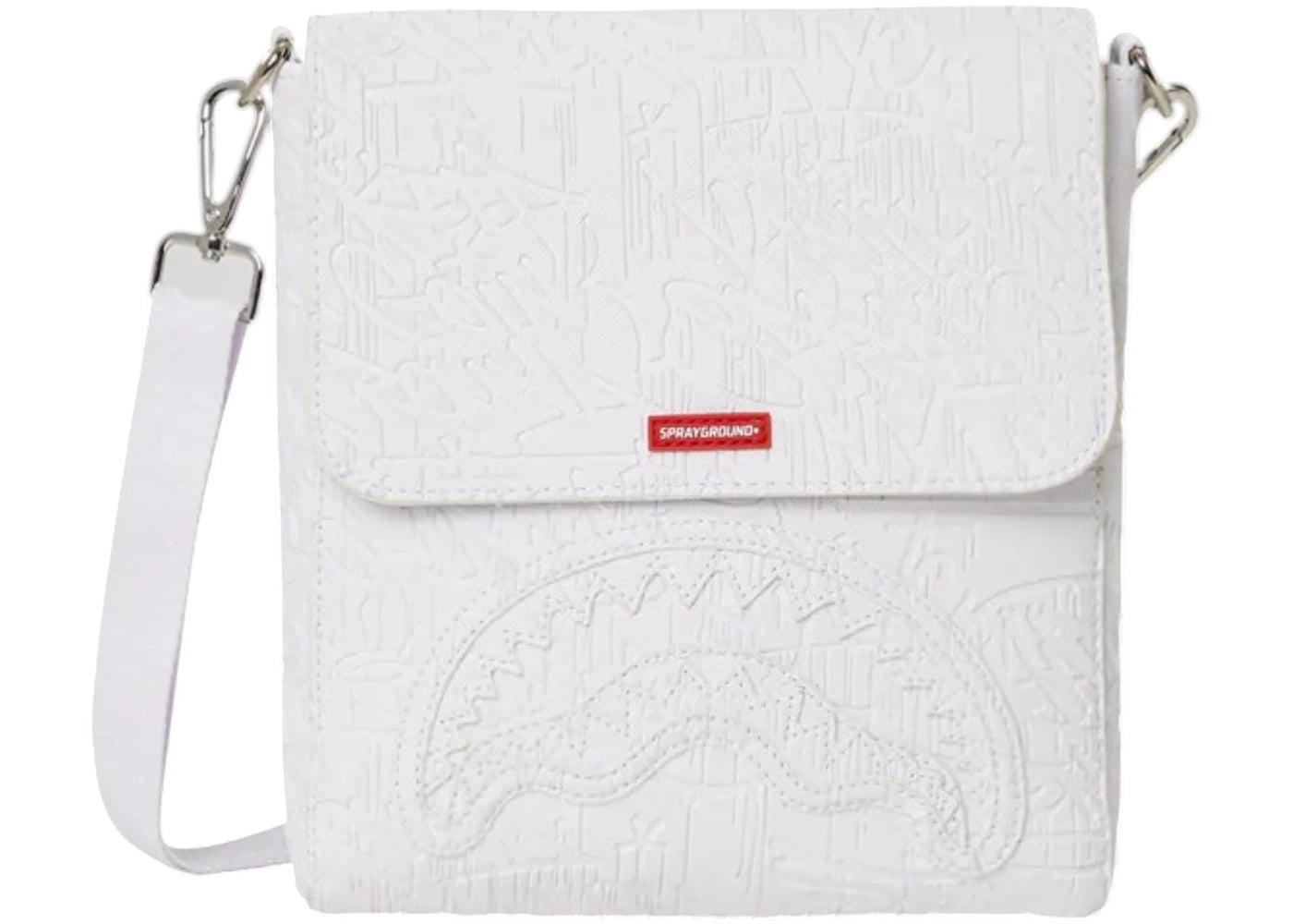 Sprayground Arctic Wolfpack Messenger Sling Bag Multicolor