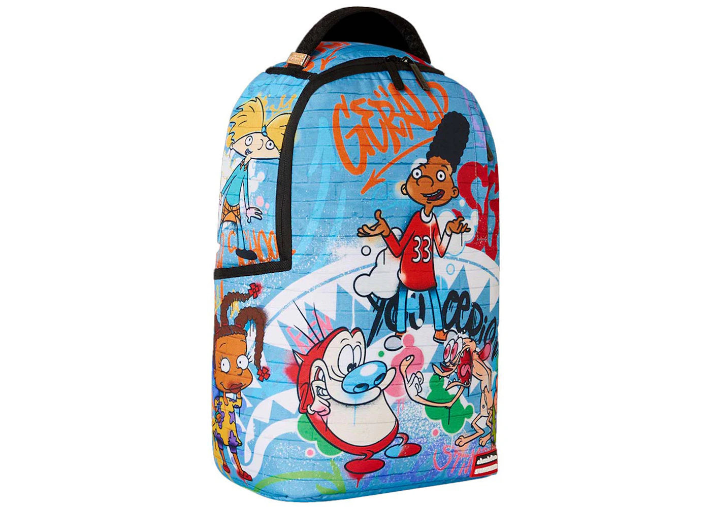 Sprayground DLXR 90S Street Art Backpack Multicolor
