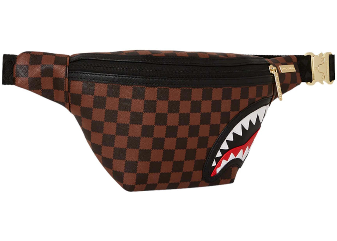 Sprayground Dripping Sharks in Paris Savvy Crossbody Black/Grey