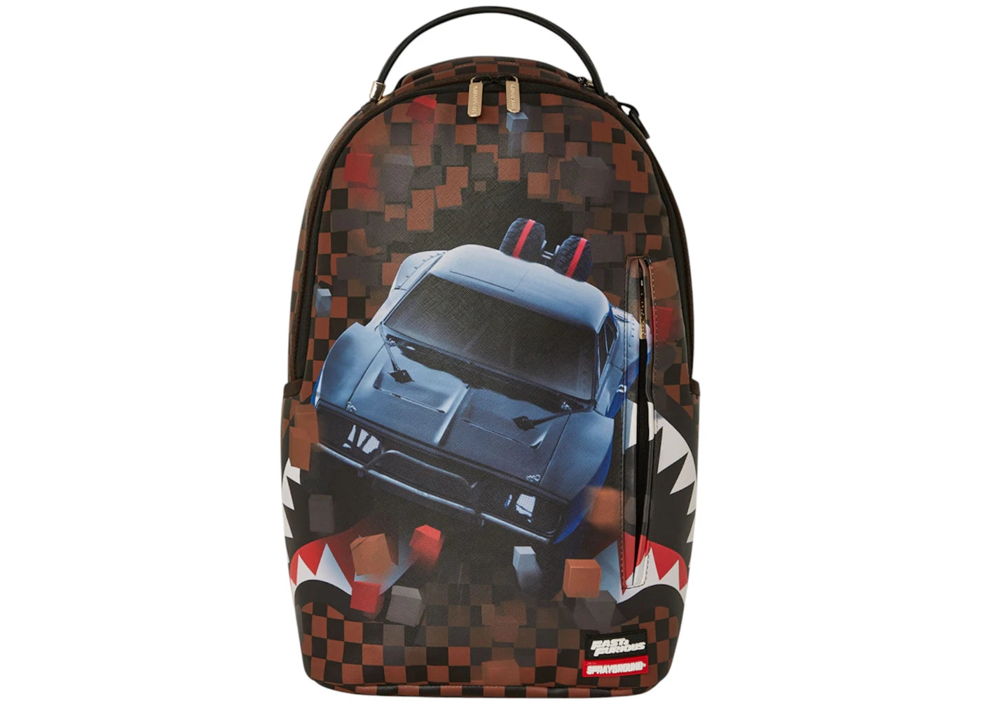 Sprayground Fast And The Furious Gto Backpack Black Brown
