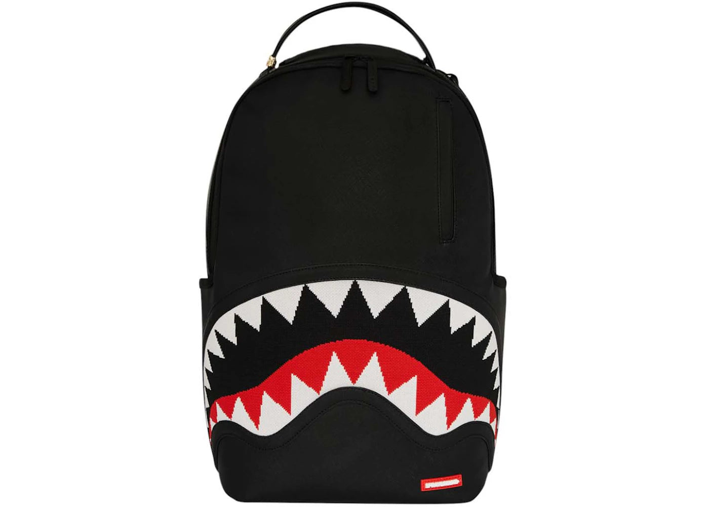Sprayground Fly Knit Mouth DLX Satin Backpack Black/Red