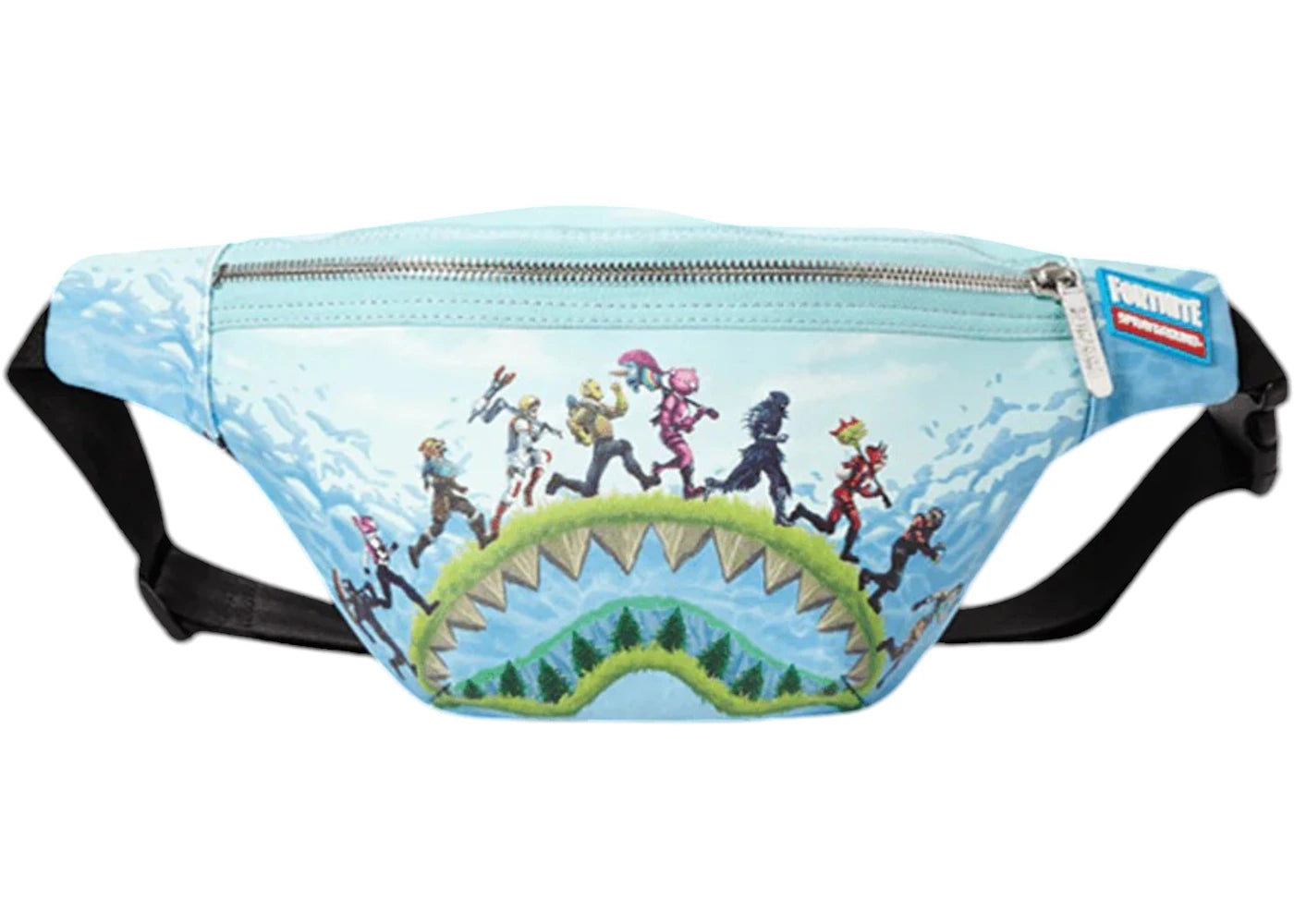 Sprayground Fortnite Shark Royale! Crossbody Multicolor