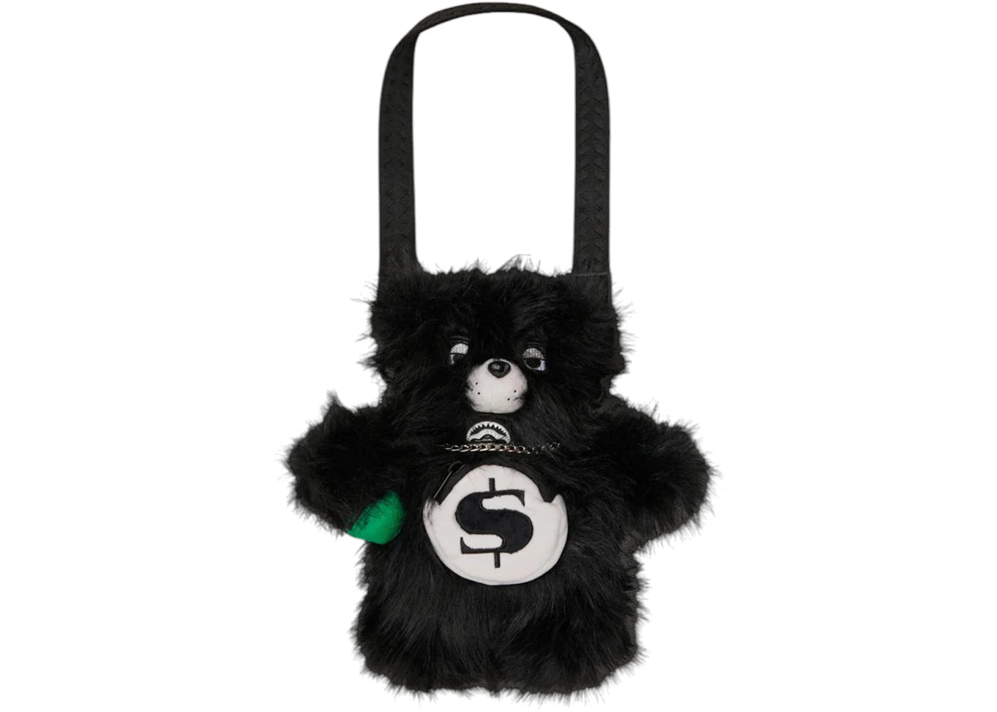 Sprayground Furzilla Shark Night Bear Cub Crossbody Multicolor