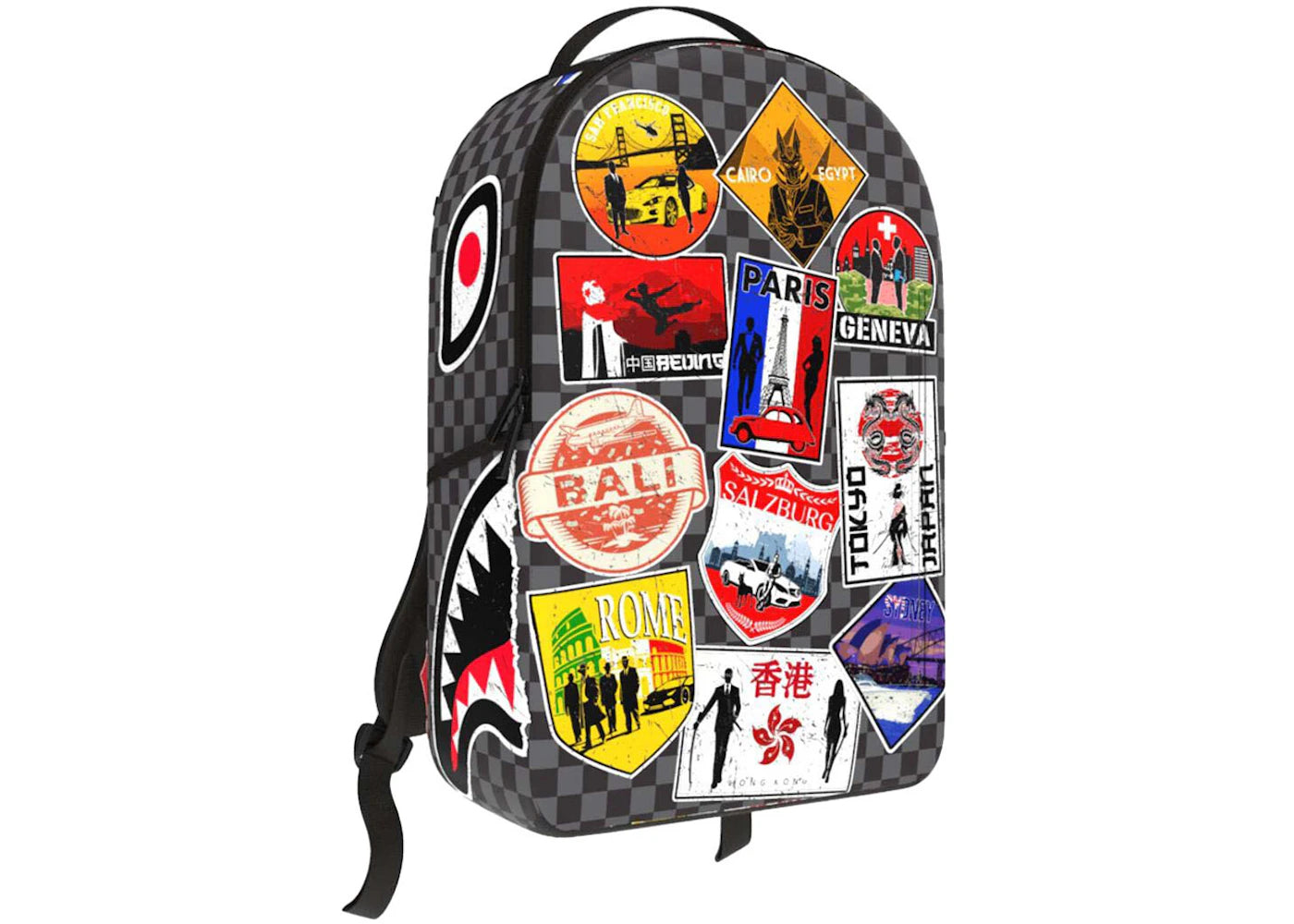 Sprayground Global Mogul Interpol Backpack Multicolor