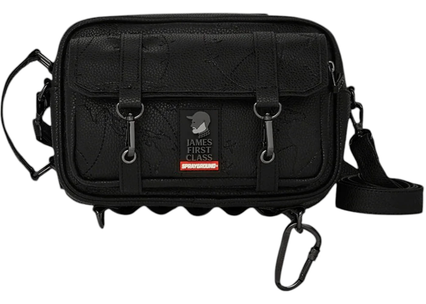 Sprayground James First Class Tycoon Traveler Crossbody Multicolor
