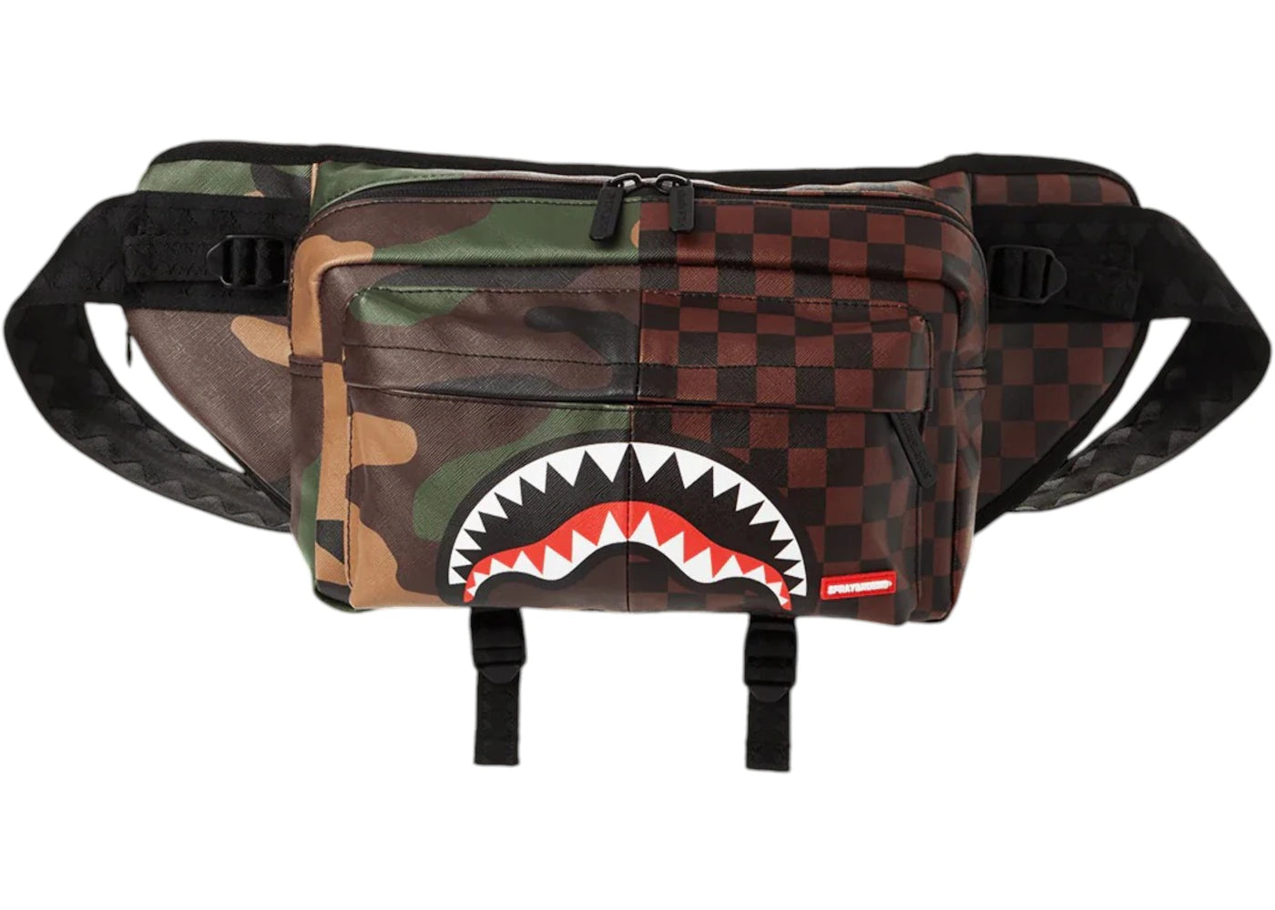 Sprayground Jungle Paris Cargo Crossbody Multicolor