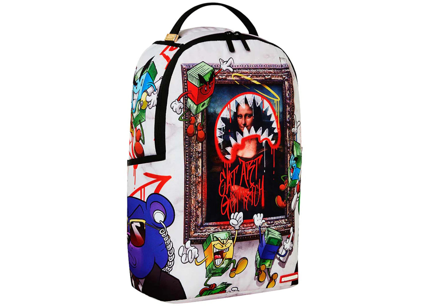 Sprayground Leonardo Da Villian Backpack Multicolor