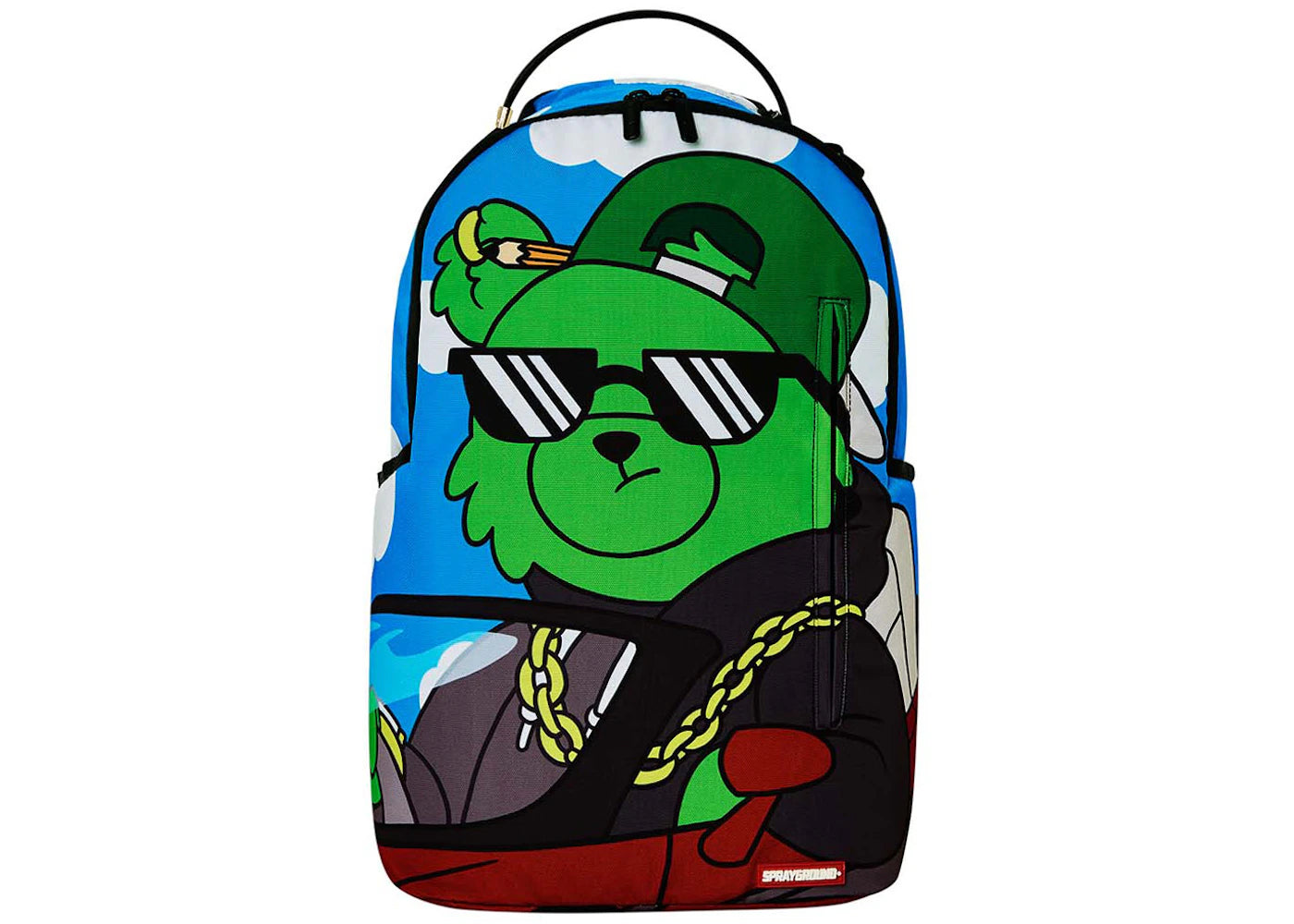 Sprayground Money Roller DLXSR Backpack Blue/Multicolor