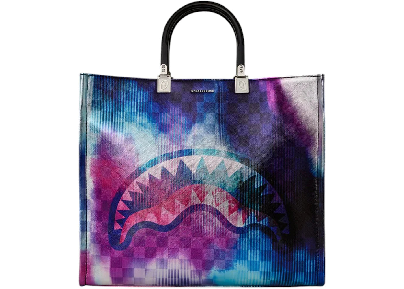 Sprayground Sharkclub Electronica Tortuga Tote Multicolor