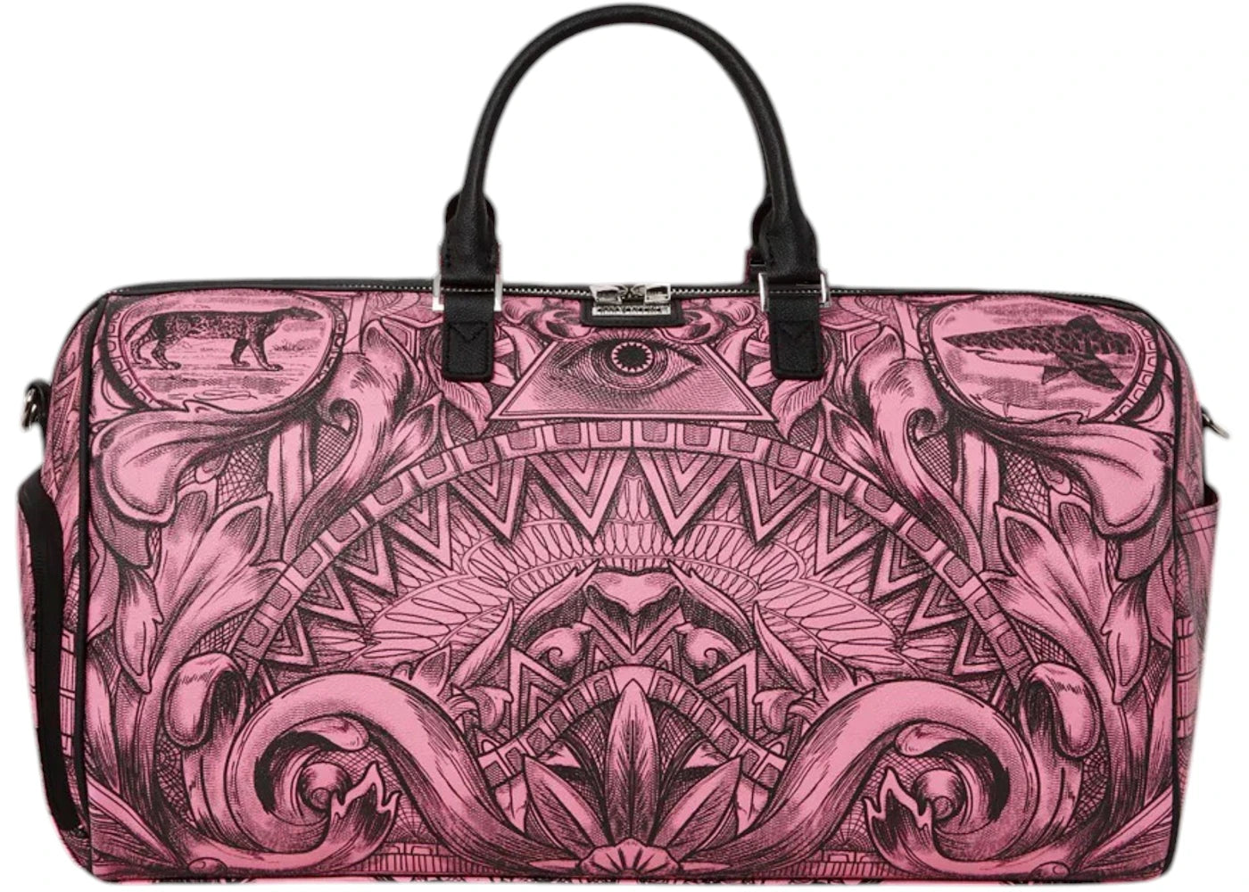 Sprayground Society Of Sharks Duffle Multicolor
