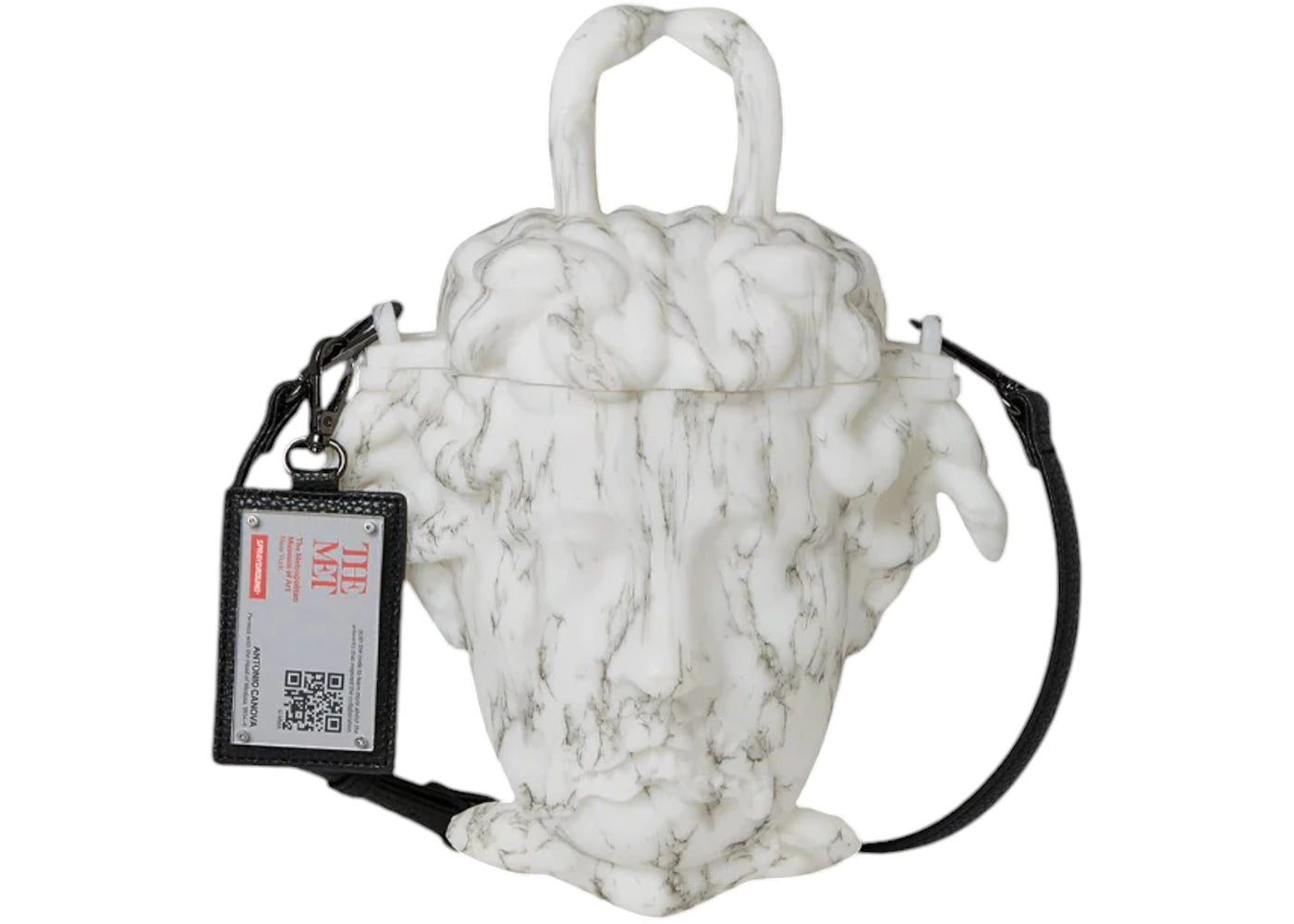 Sprayground The Met Canova Medusa Handbag Marble