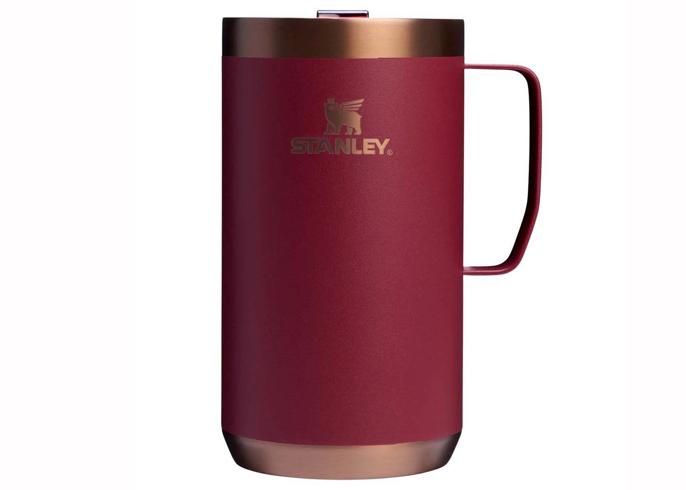 Stanley Comfort & Joy Collection Holiday Stay-Hot Camp 24oz Mug Gilded Pomegranate