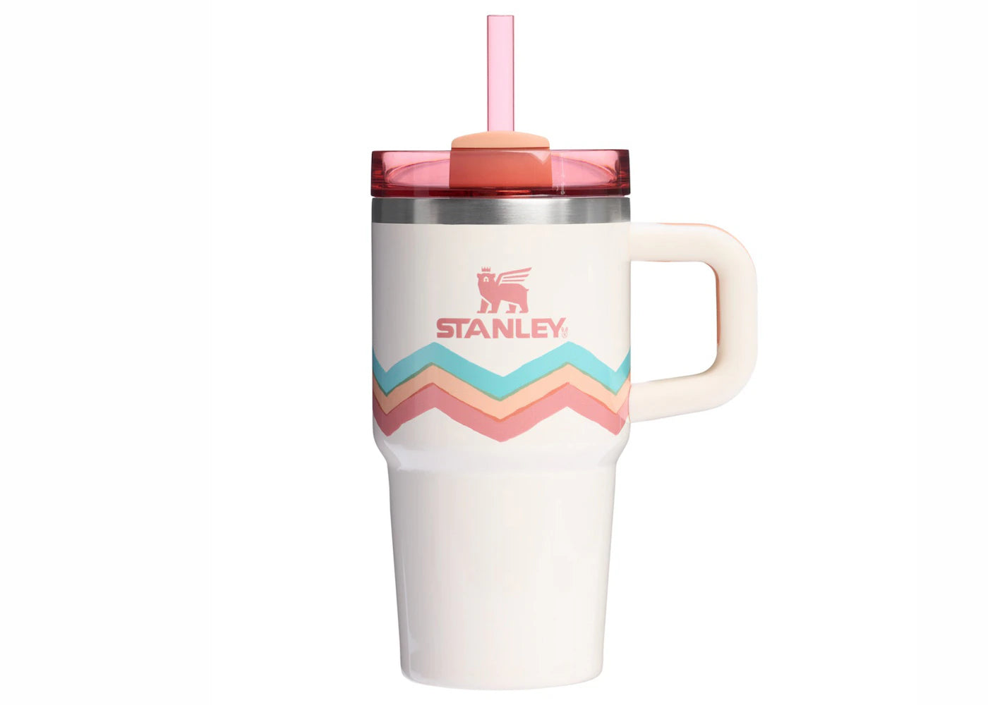 Stanley Flowstate Quencher 20oz Tumbler Cream-Egg-cellence