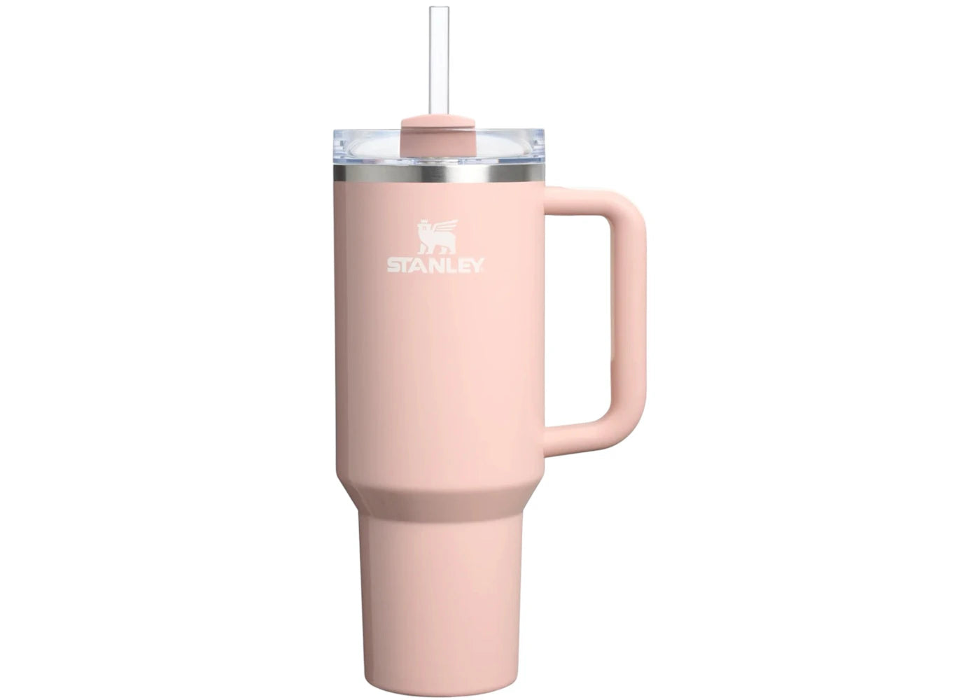 Stanley Flowstate Quencher 40oz Tumbler Peach Whip Gloss