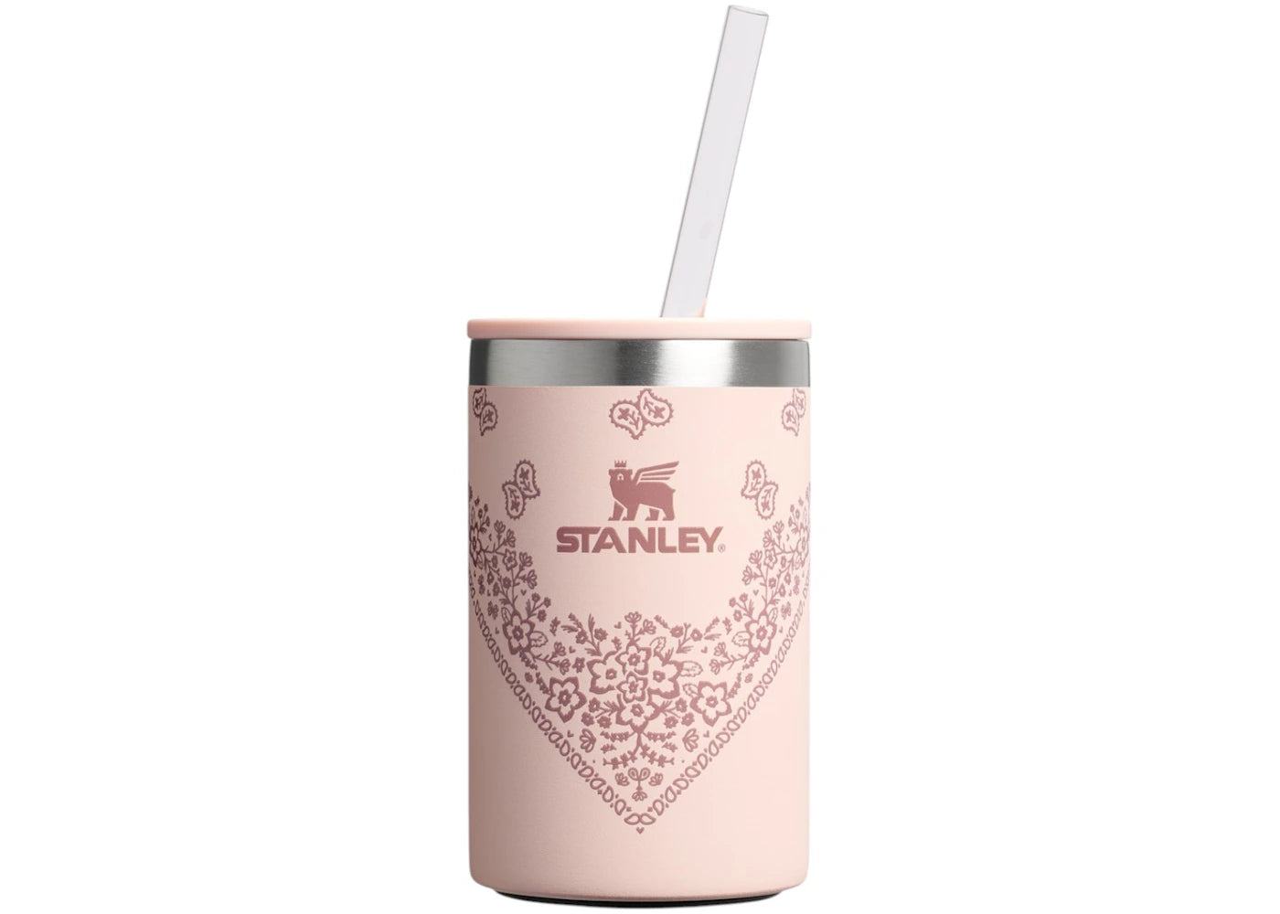 Stanley Mesa Rose Collection The Everyday Can 10oz Cooler Cup Conch Floral