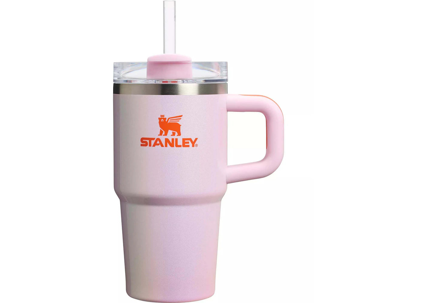 Stanley New Frequency Collection Flowstate Quencher 20oz Tumbler Rose Petal Shimmer
