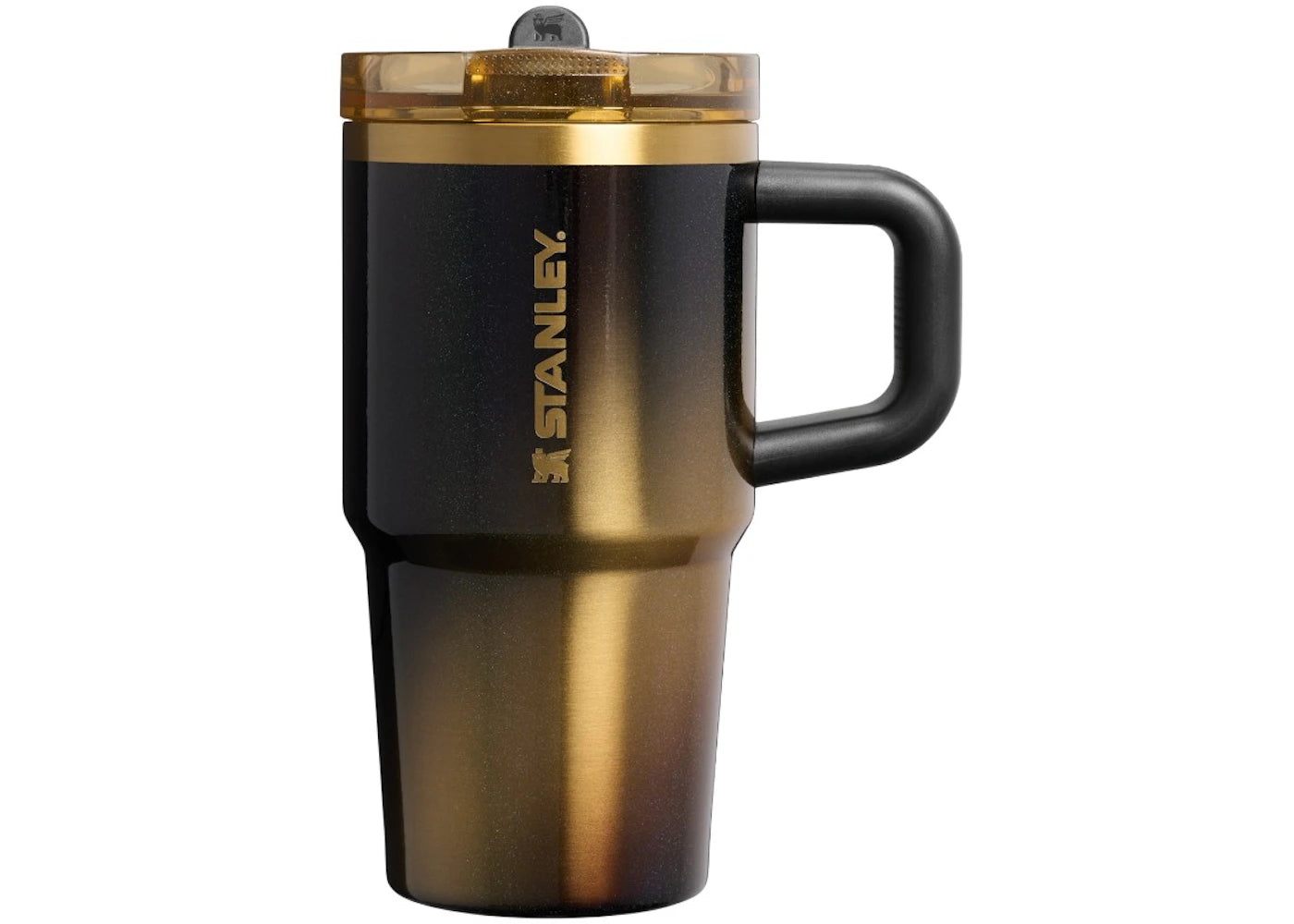 Stanley ProTour Flip Straw Quencher 20oz Tumbler Black Honey