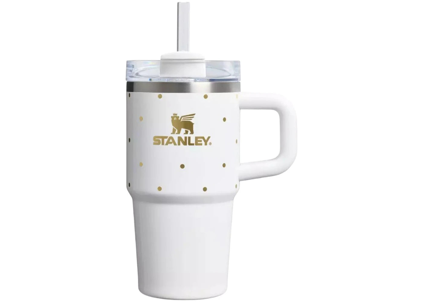 Stanley Stainless Steel FlowState Quencher 20oz Tumbler Frost Polka Dot