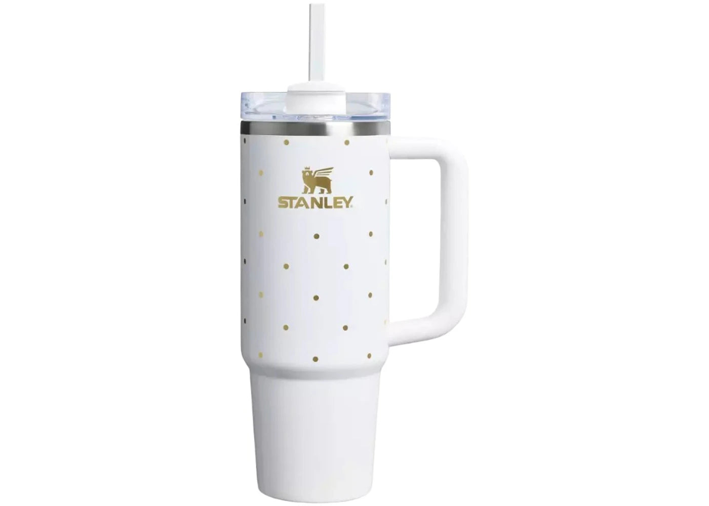 Stanley Stainless Steel FlowState Quencher 30oz Tumbler Frost Polka Dot