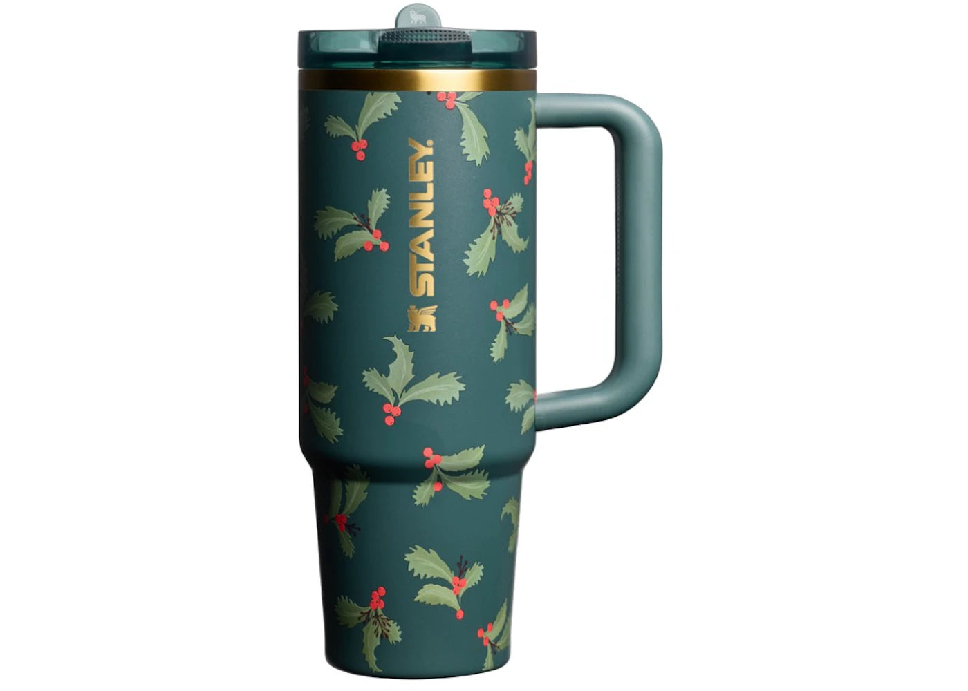 Stanley The Cheers & Cheer Quencher ProTour Flip Straw 30oz Tumbler Holiday Botanical