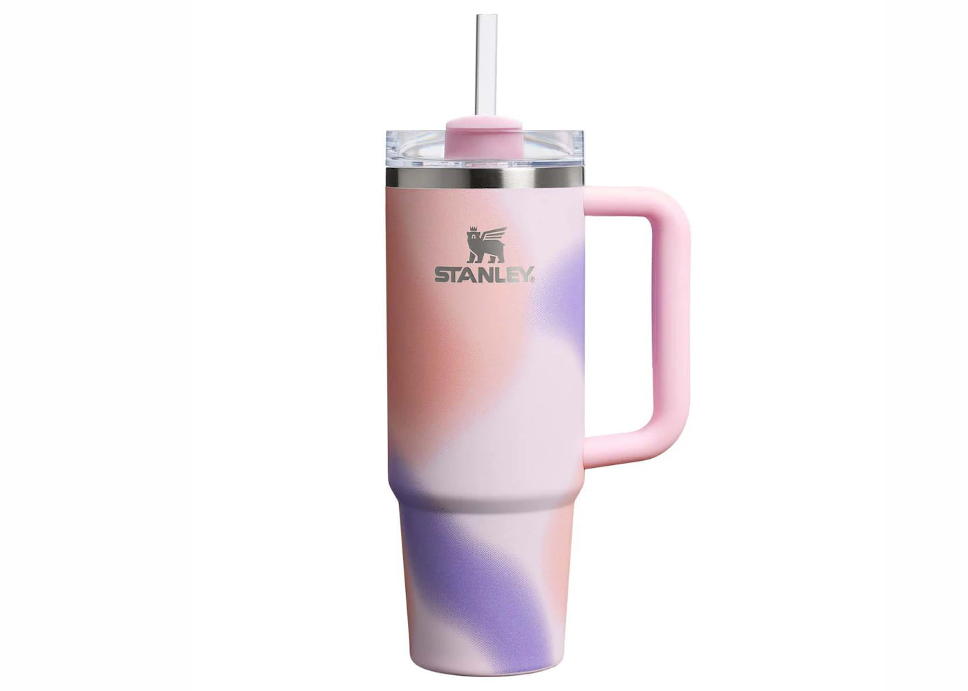 Stanley The Frequency Collection Flowstate Quencher 30oz Tumbler Rose Petal Motion