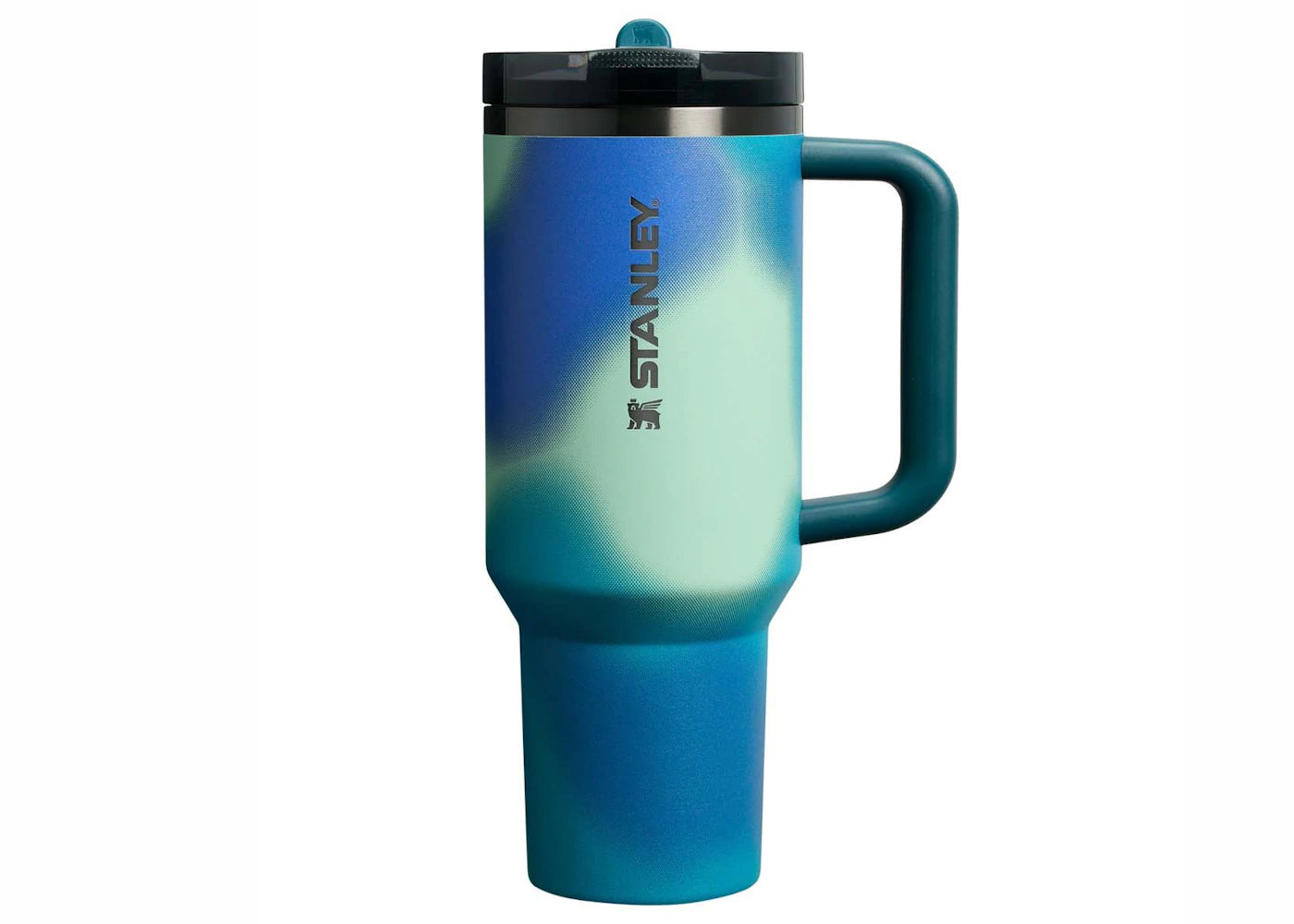 Stanley The Frequency Collection Flowstate Quencher 40oz Tumbler Coastal Teal Motion
