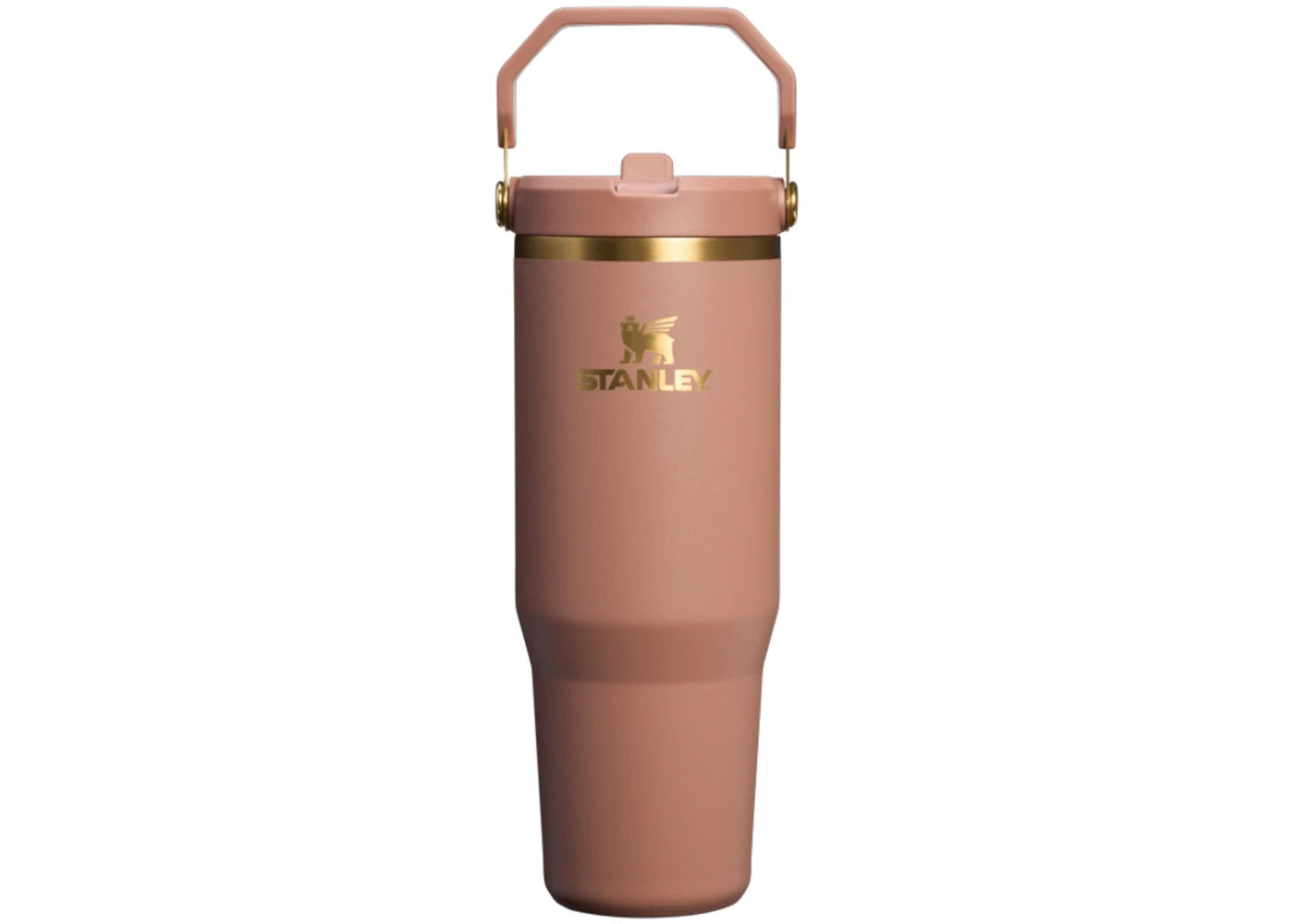 Stanley The IceFlow Flip Straw 30oz Tumbler Mocha Latte