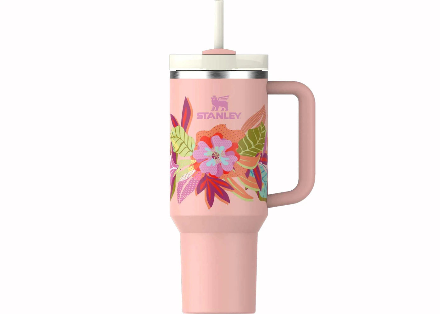 Stanley The Mother's Day Flowstate Quencher 40oz Tumbler Sorbet Tropic