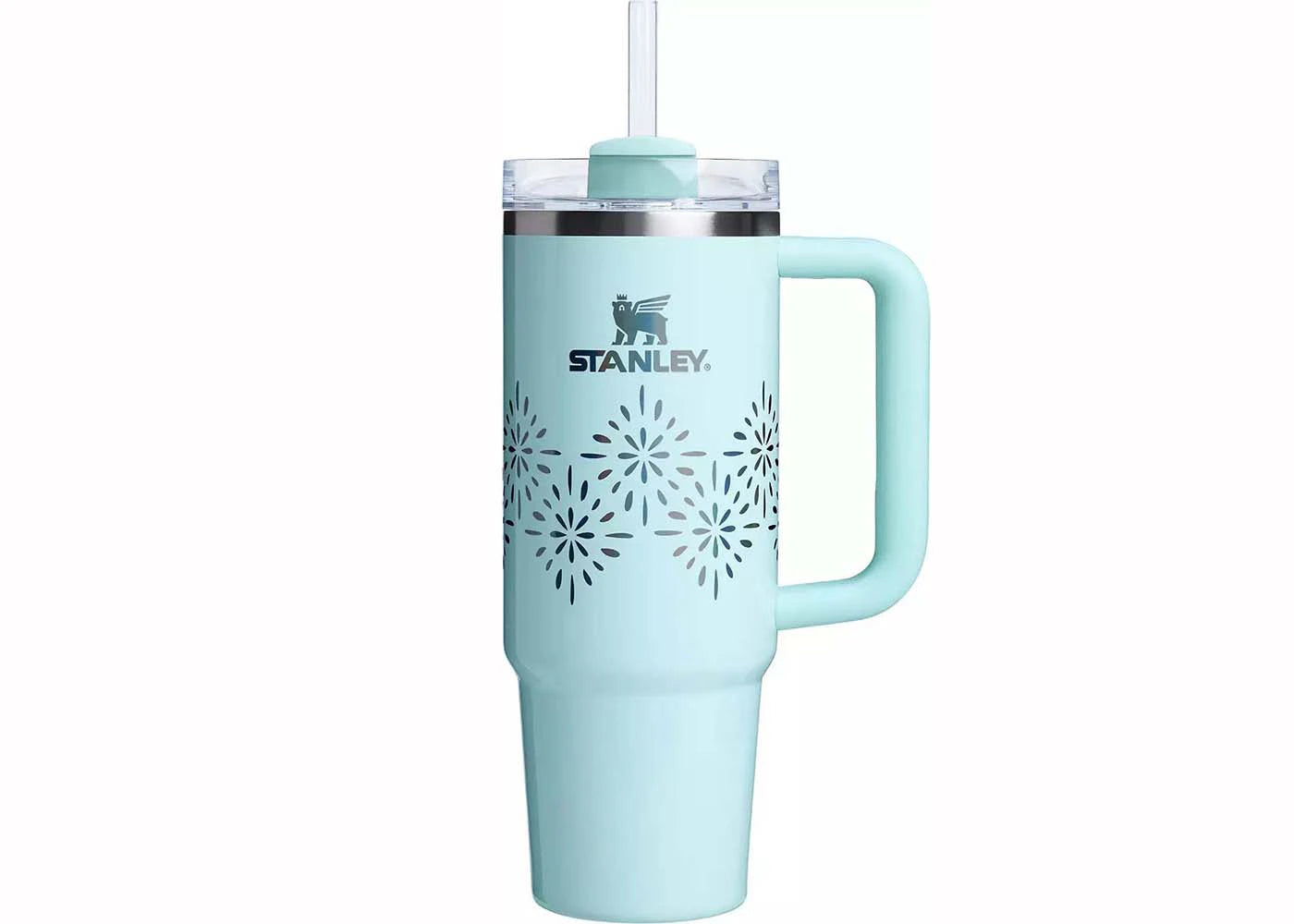 Stanley x Dicks Sporting Goods Winter Wonderland Collection Flowstate Quencher 30oz Tumbler Seaglass Gloss