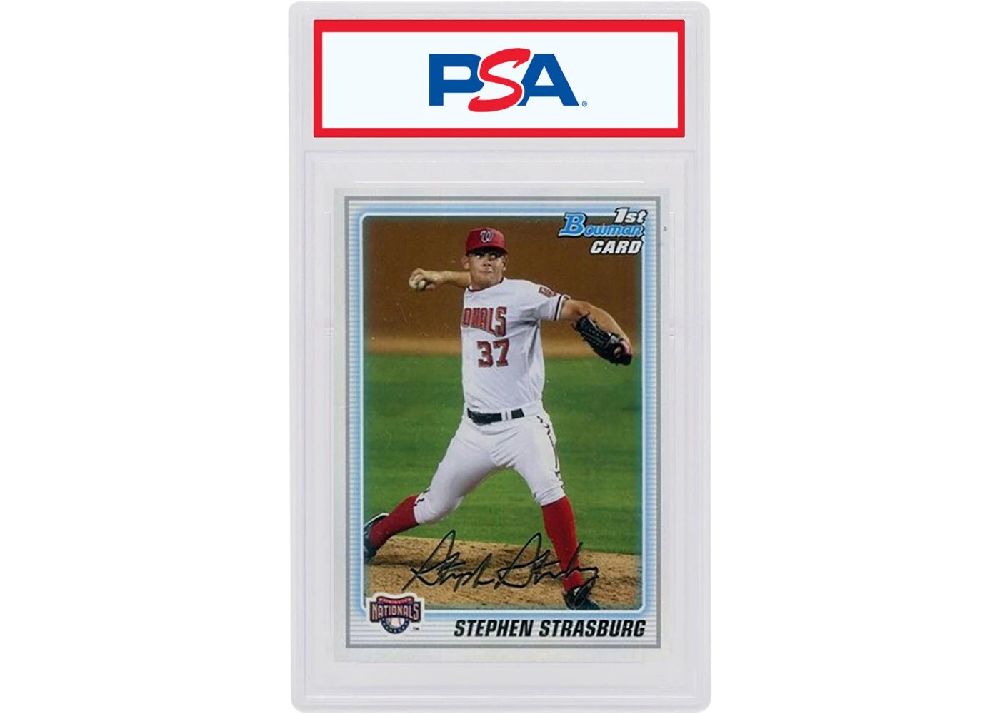 Stephen Strasburg 2010 Bowman Prospects #BP1 (PSA or BGS Graded)