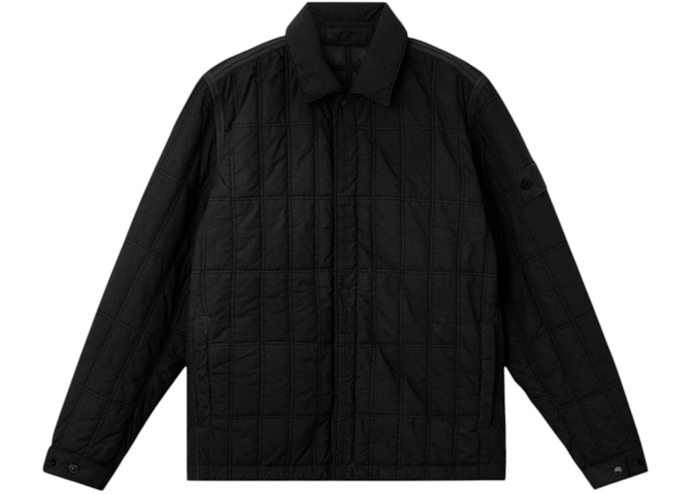 Stone Island 4100099 Nylon Smerigliato Ghost Jacket Black