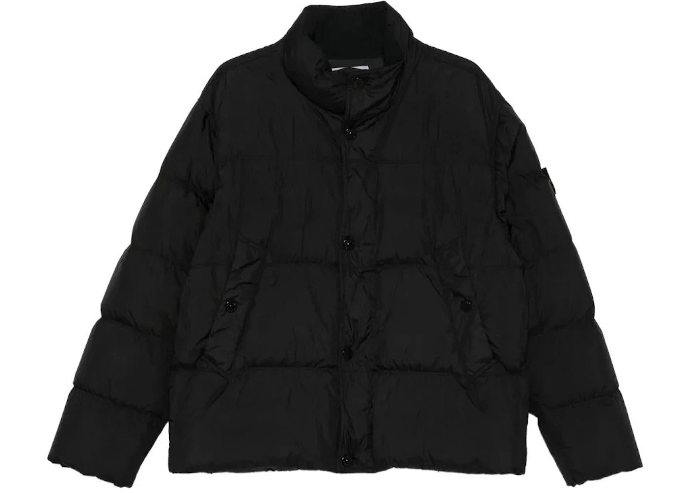 Stone Island Bomber Subtle Detail Coat Black