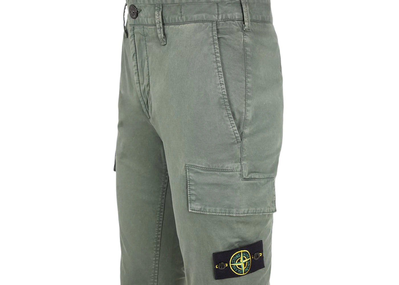 Stone Island Cargo Bermuda Shorts - Ghost Piece Black