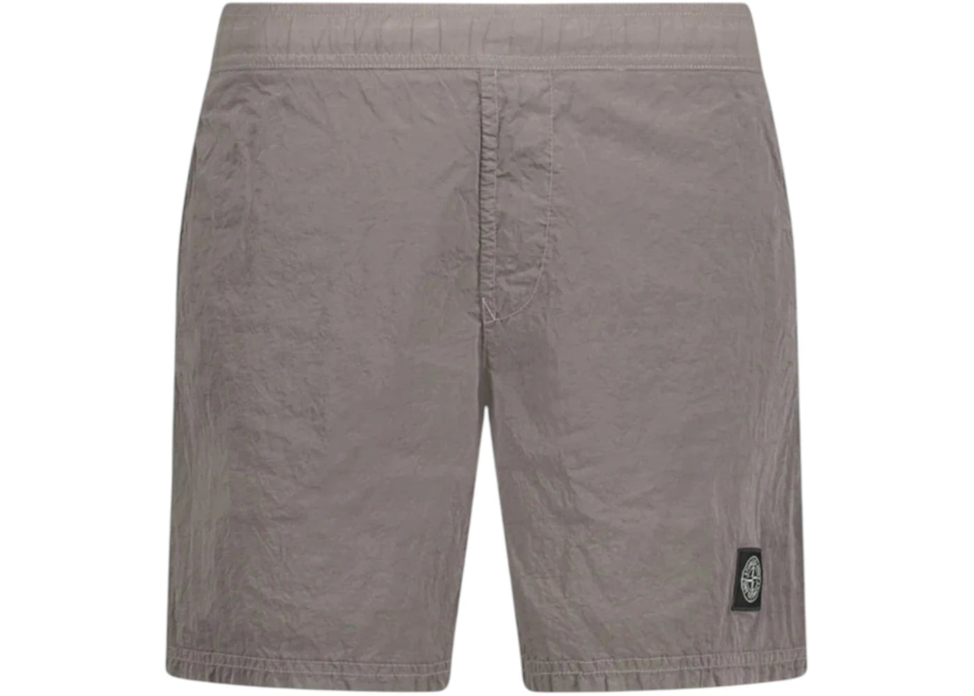 Stone Island Compass Logo Swim Shorts Dove Grey