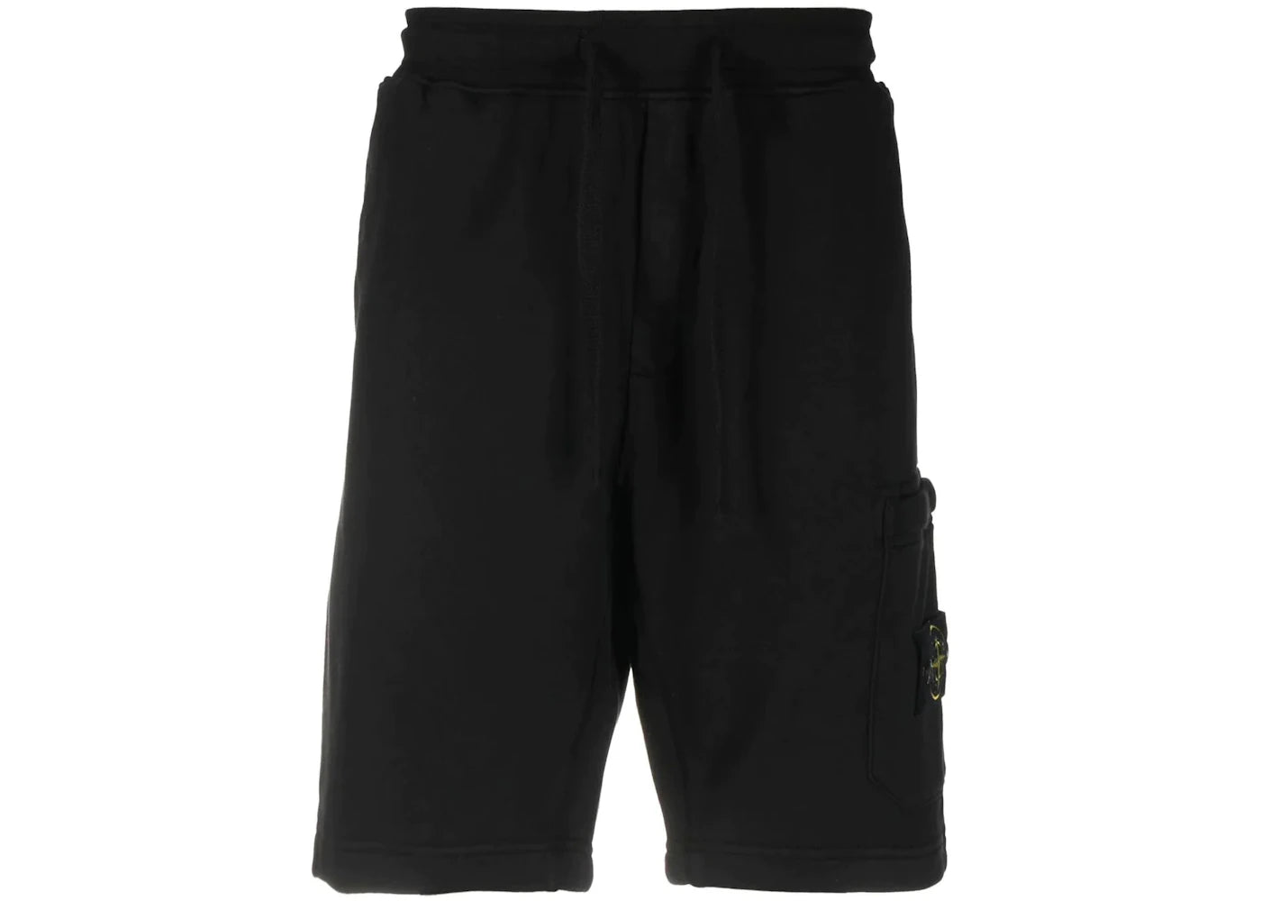 Stone Island Felpa Bermuda Shorts Black