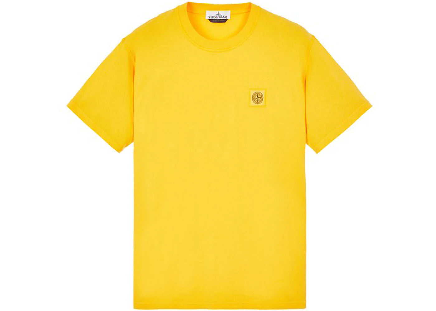 Stone Island Fissato Treatment T-shirt Yellow