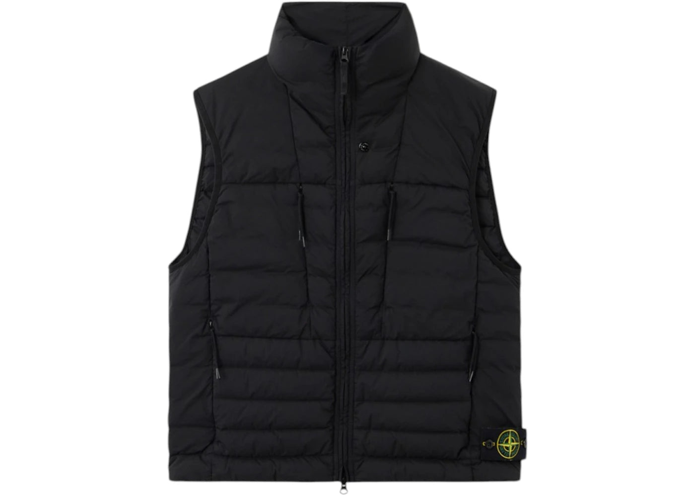 Stone Island G100004 Seamless Tunnel Nylon Down TC Jacket Black
