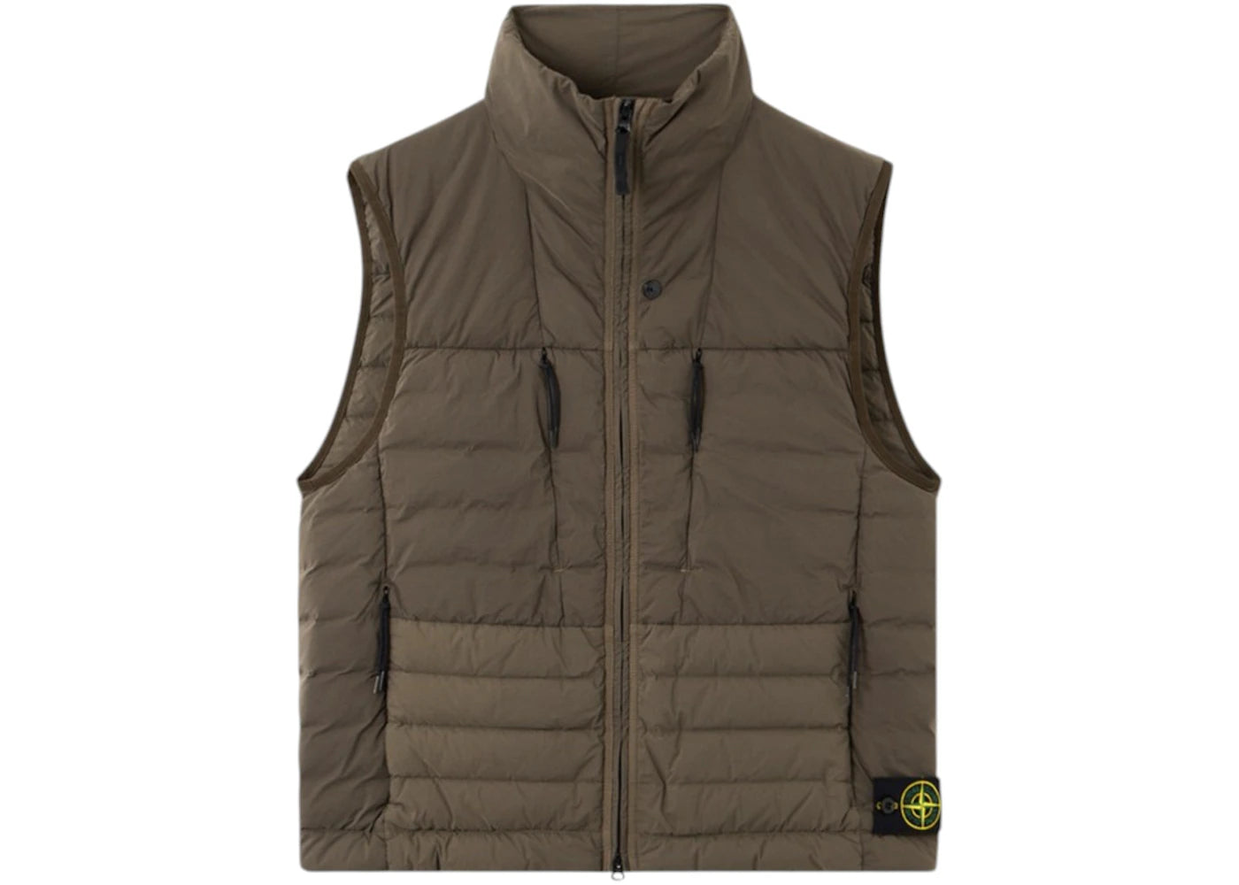 Stone Island G100004 Seamless Tunnel Nylon Down TC Jacket Military Green