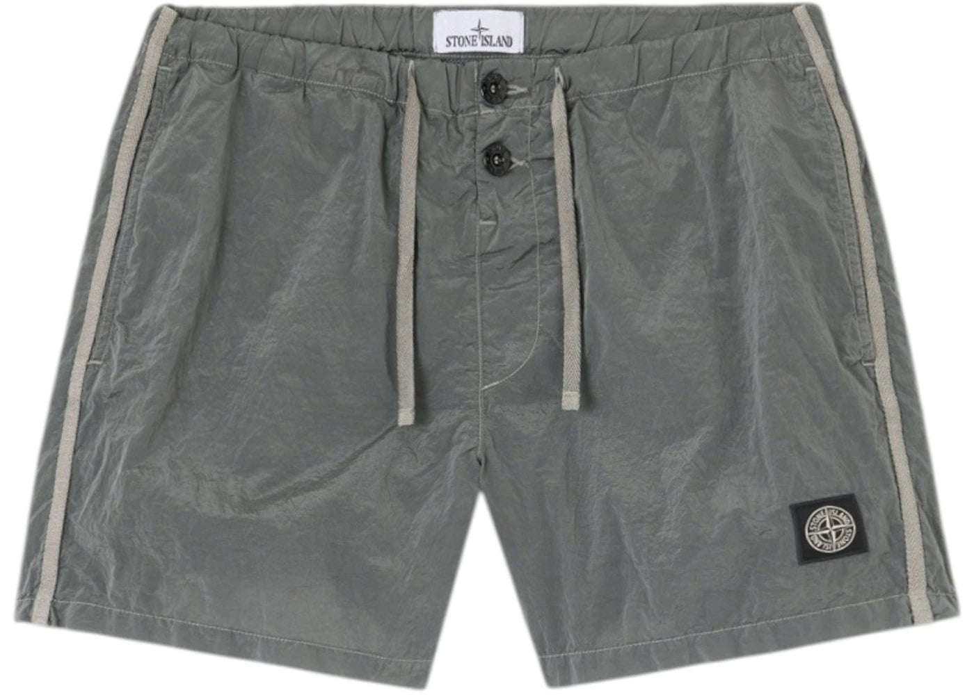 Stone Island Nylon Metal Econyl B100003 Shorts Cement