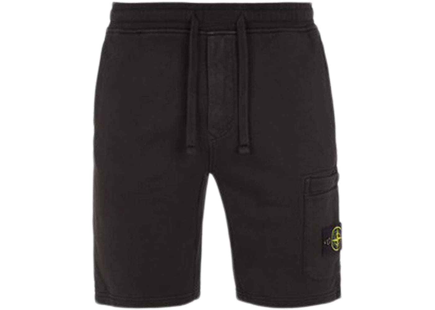 Stone Island Regular Fit Cargo Bermuda Shorts Black