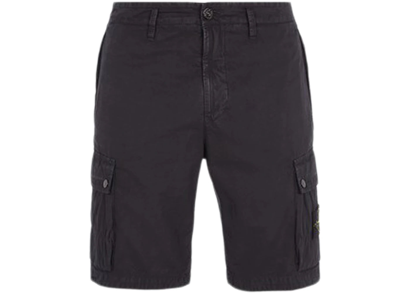 Stone Island Slim Fit Cargo Bermuda Shorts Navy Blue