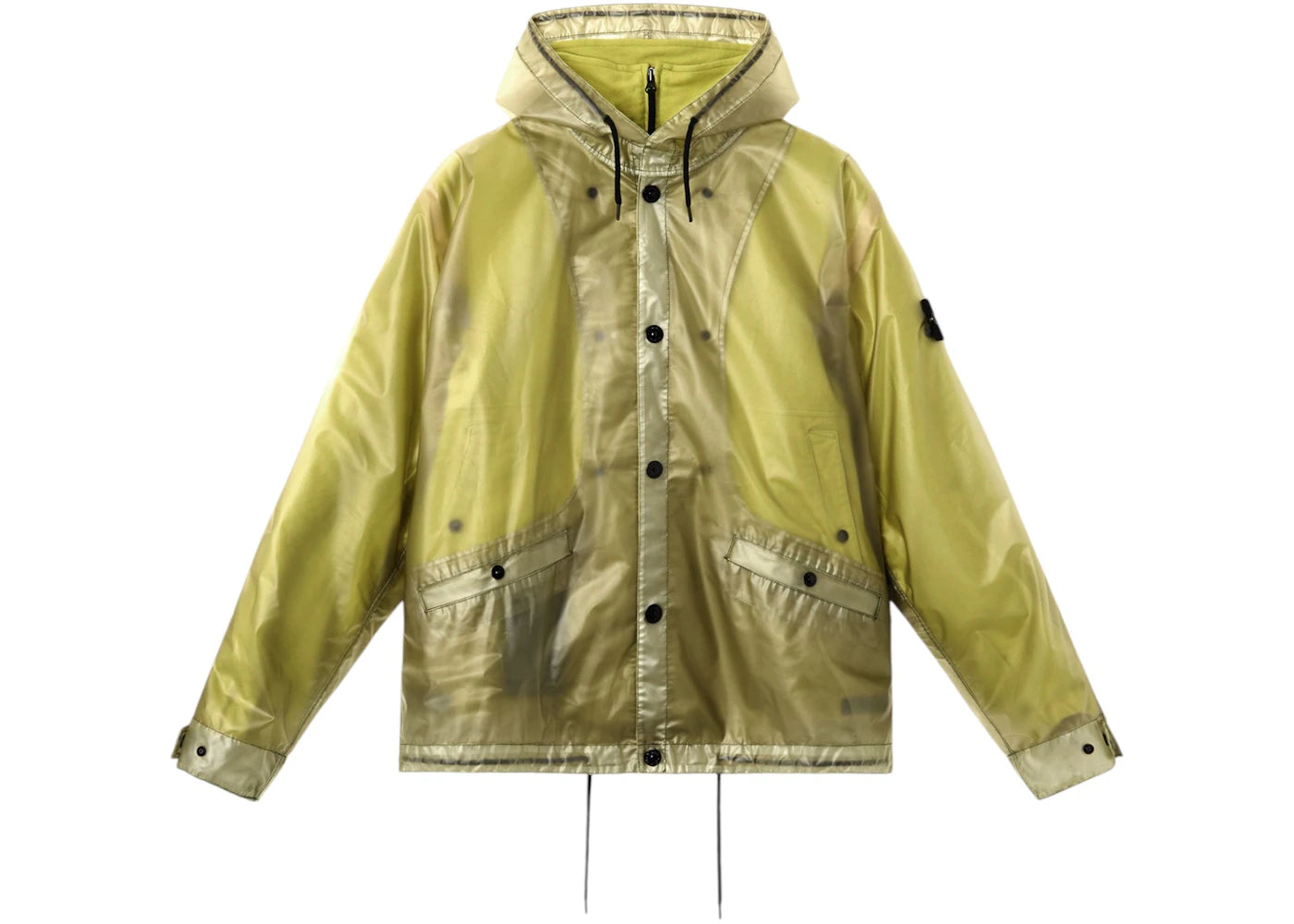 Stone Island Translucent Cover + Cotton Moleskin 4100085 Jacket Fern