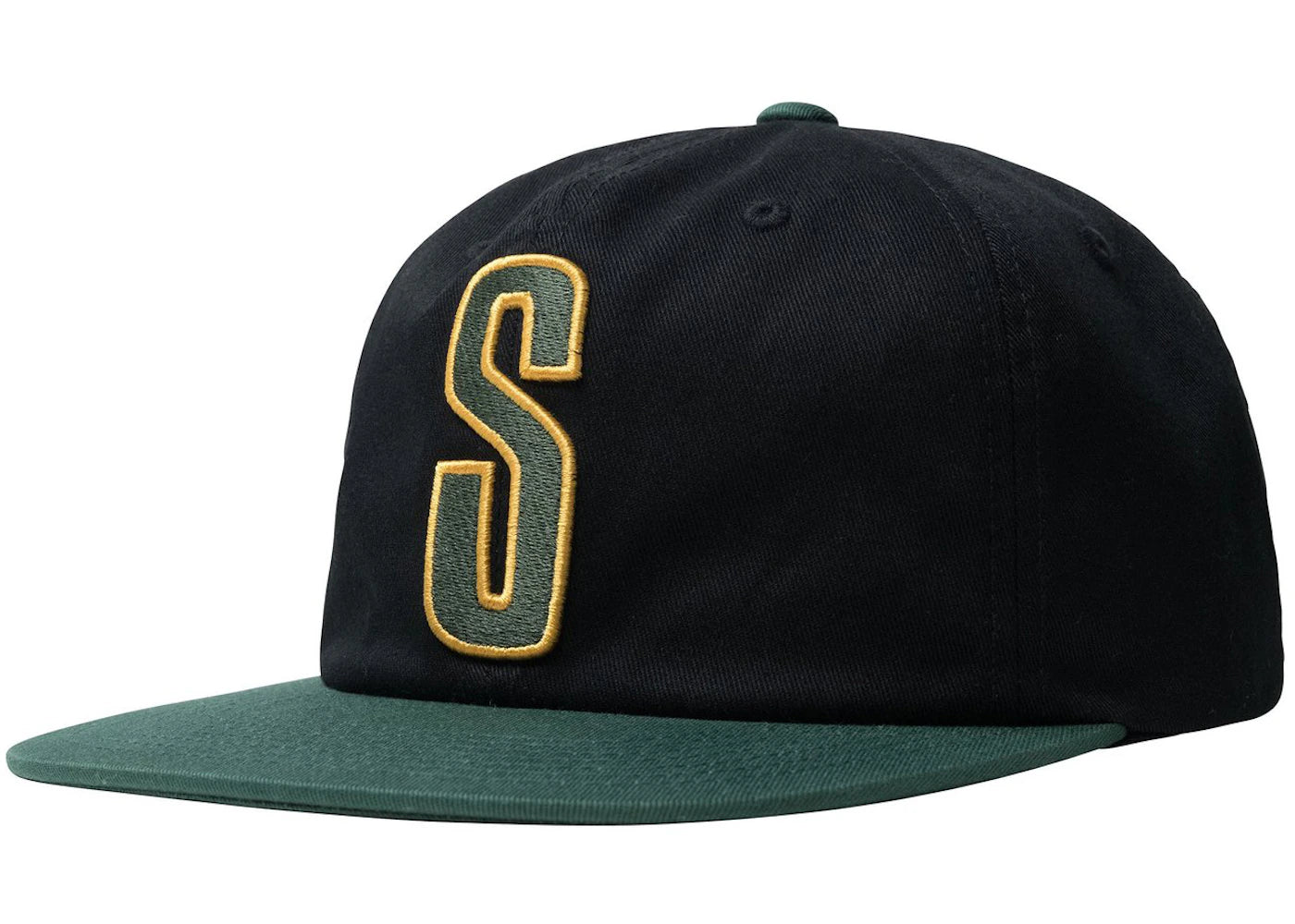 Stussy 2-Tone Vintage Cap Black