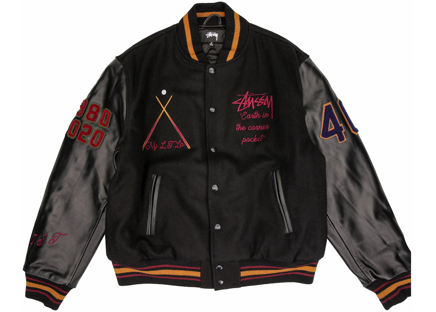 Stussy 40th Anniversary IST Jacket Black