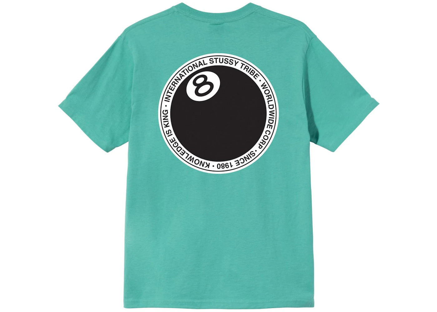 Stussy 8 Ball Dot T-shirt Green