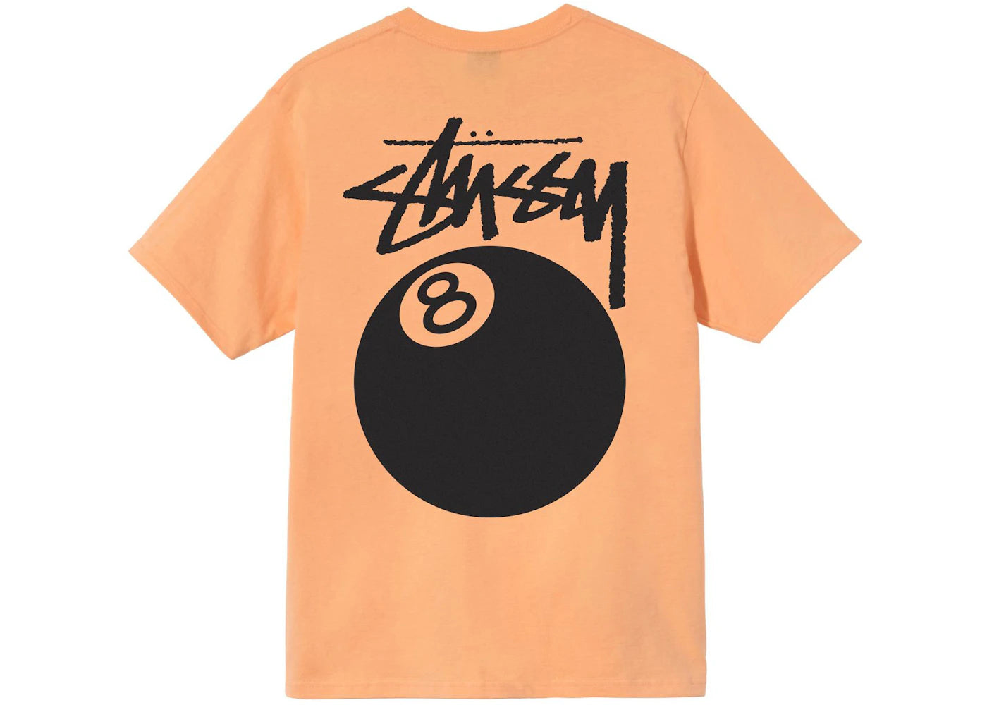 Stussy 8 Ball Tee Peach