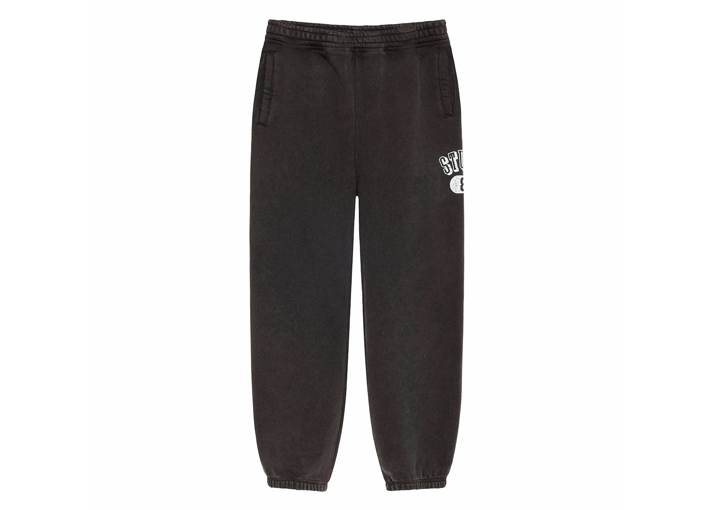 Stussy 80 Fleece Pant Washed Black