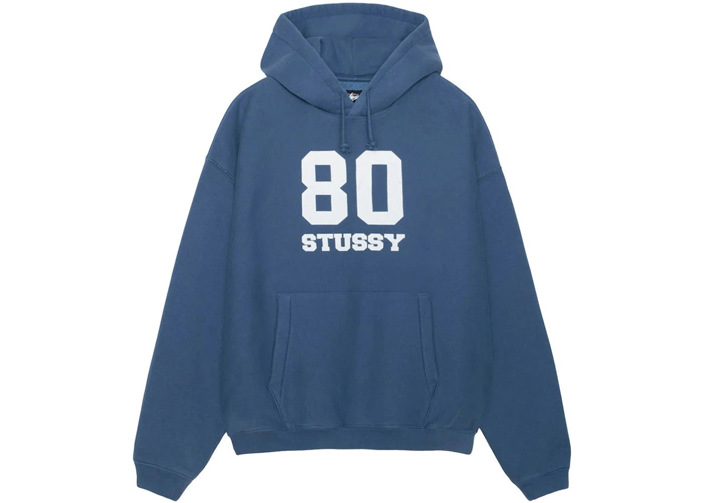 Stussy 80 Relaxed Hoodie Blue