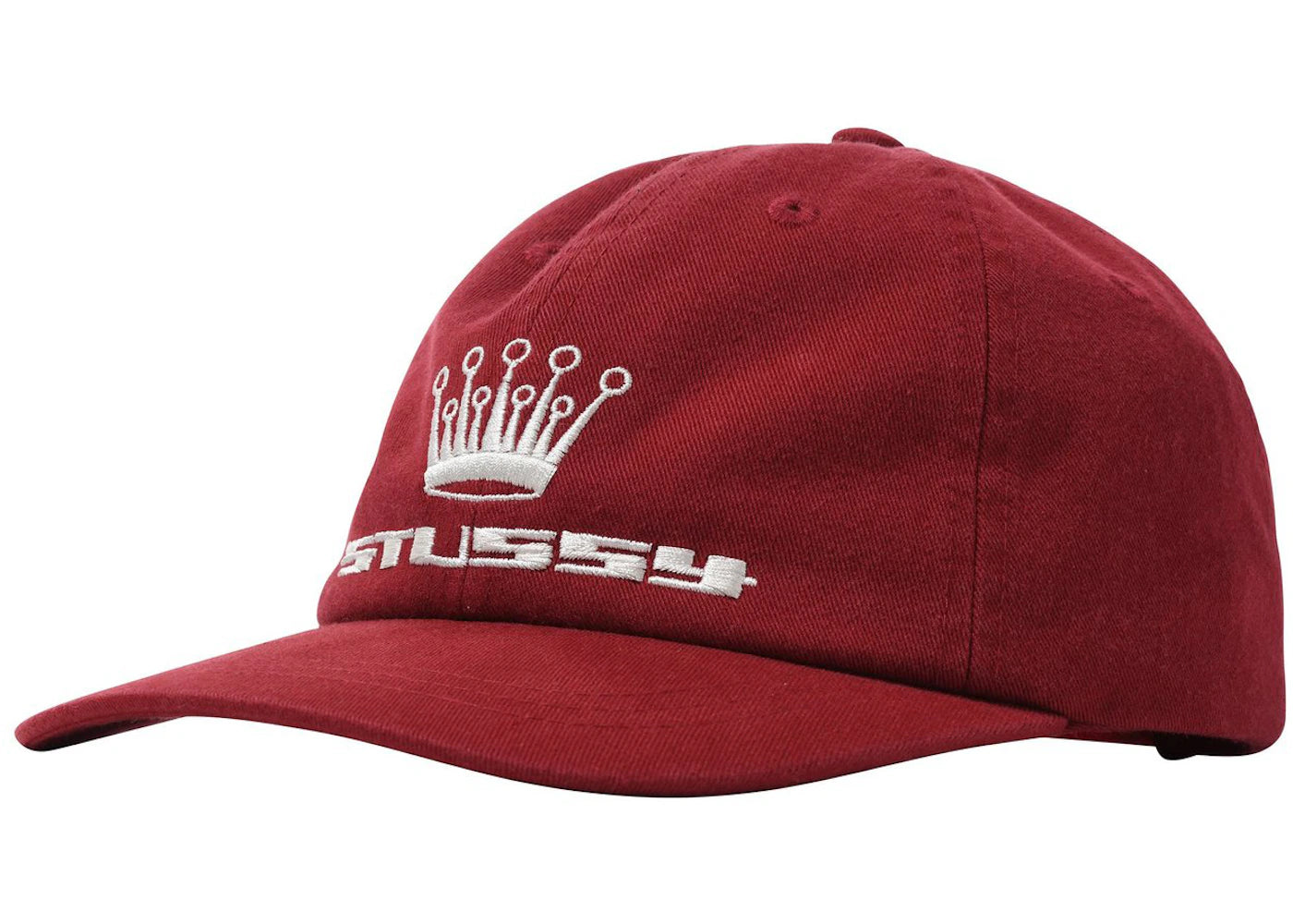 Stussy 93 Slick Crown Low Pro Cap Cardinal